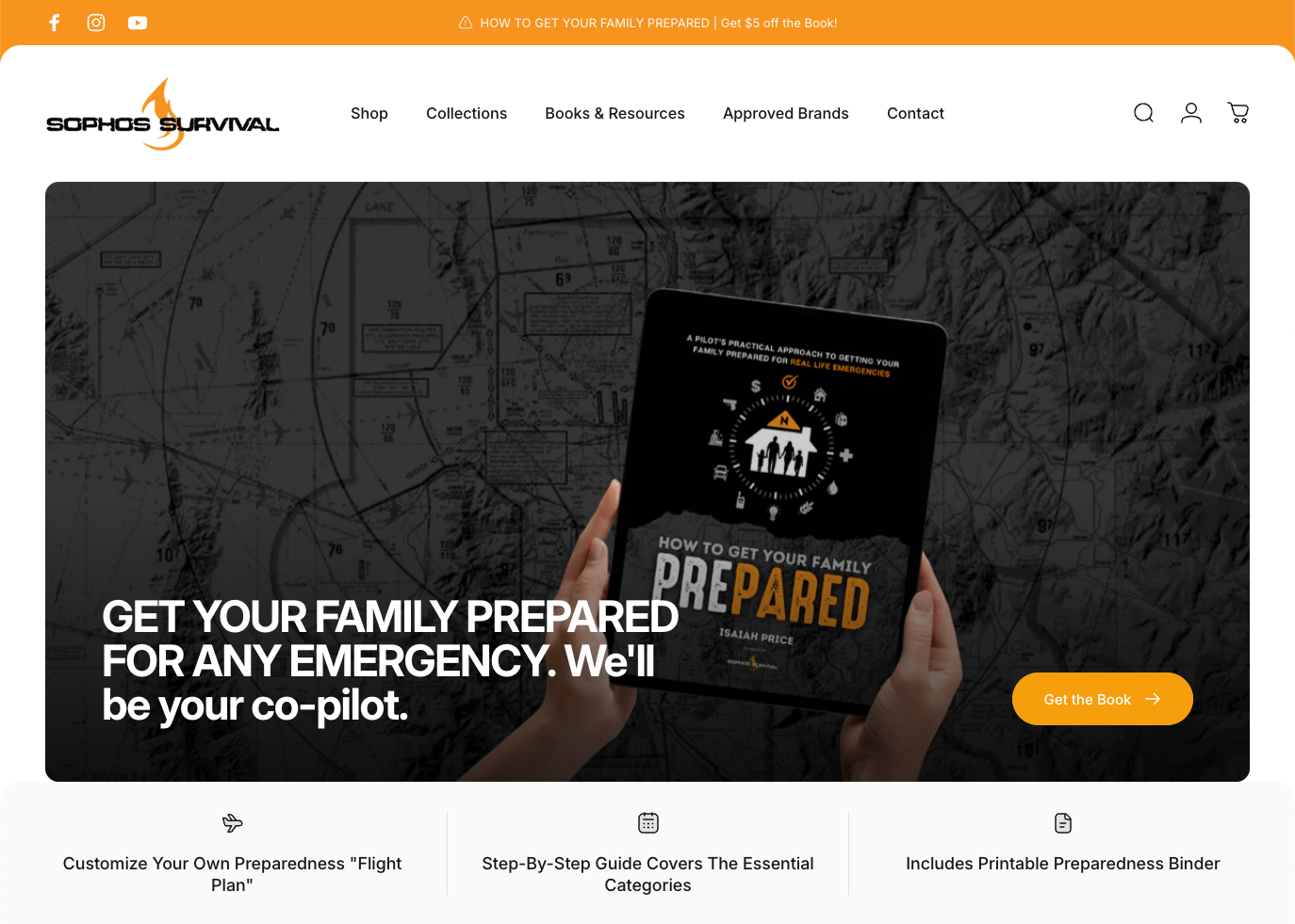 Sophos Survival Shopify Rebuild