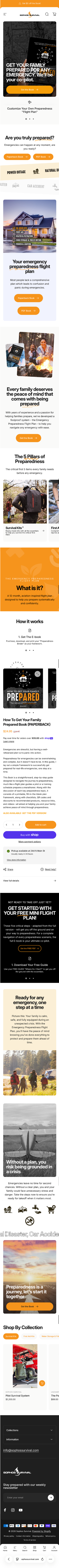 Sophos Survival Shopify Rebuild
