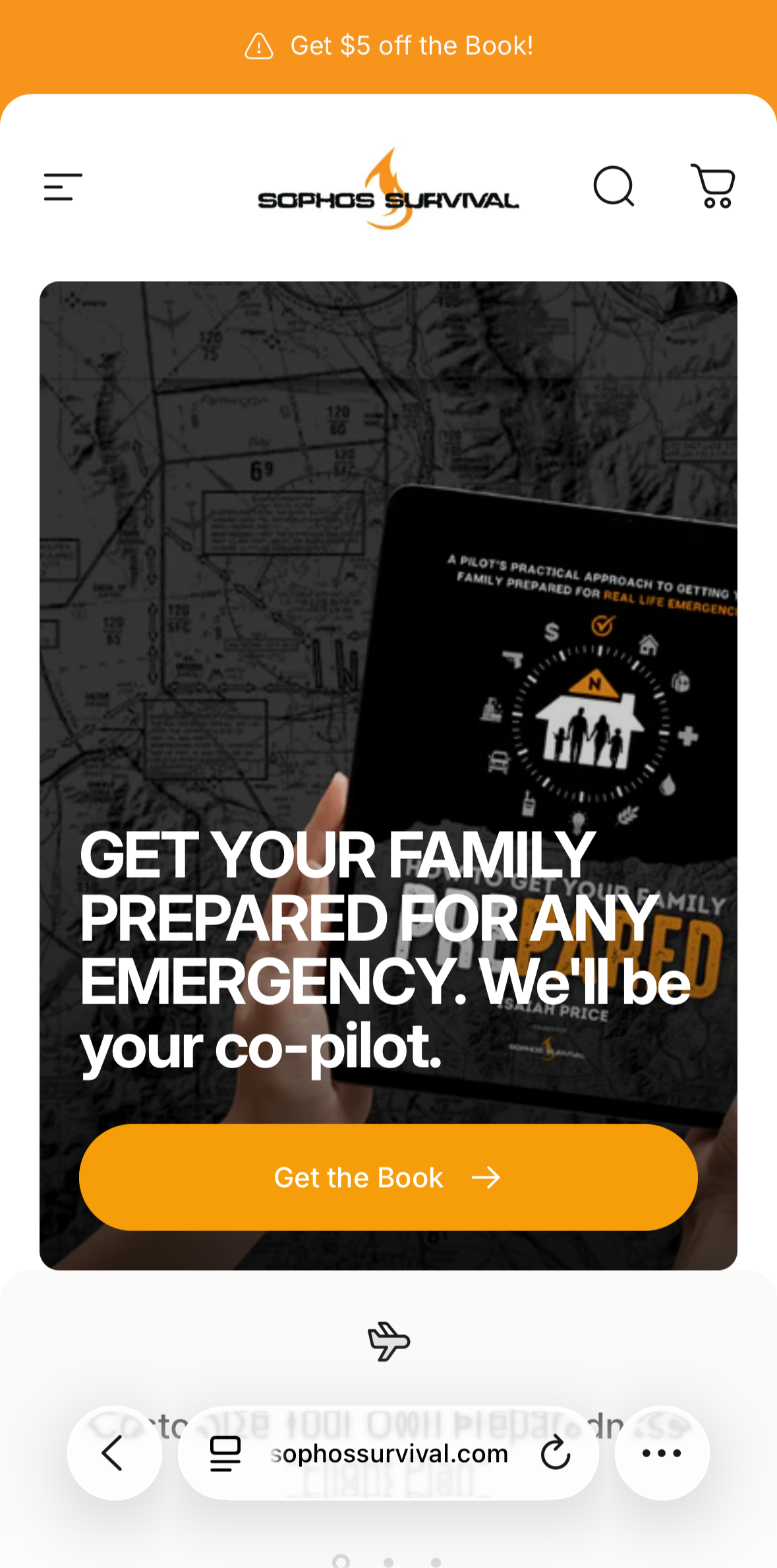 Sophos Survival Shopify Rebuild